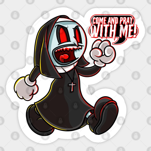 Come and Pray with Me! Sticker by chrisnazario